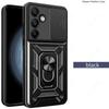Magnetic Ring Armor funda for Samsung Galaxy S24 FE Case for Samsung S24 Ultra M15 F15 M55 A15 A55 A35 M54 Case slide Lens Cover