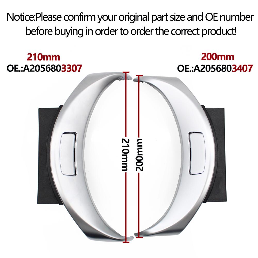 Cutie de depozitare cotieră pentru consola centrală, capac buton comutator pentru Mercedes BENZ Clasa C W205 C200 C250 C300 GLC W253 GLC200 GLC300