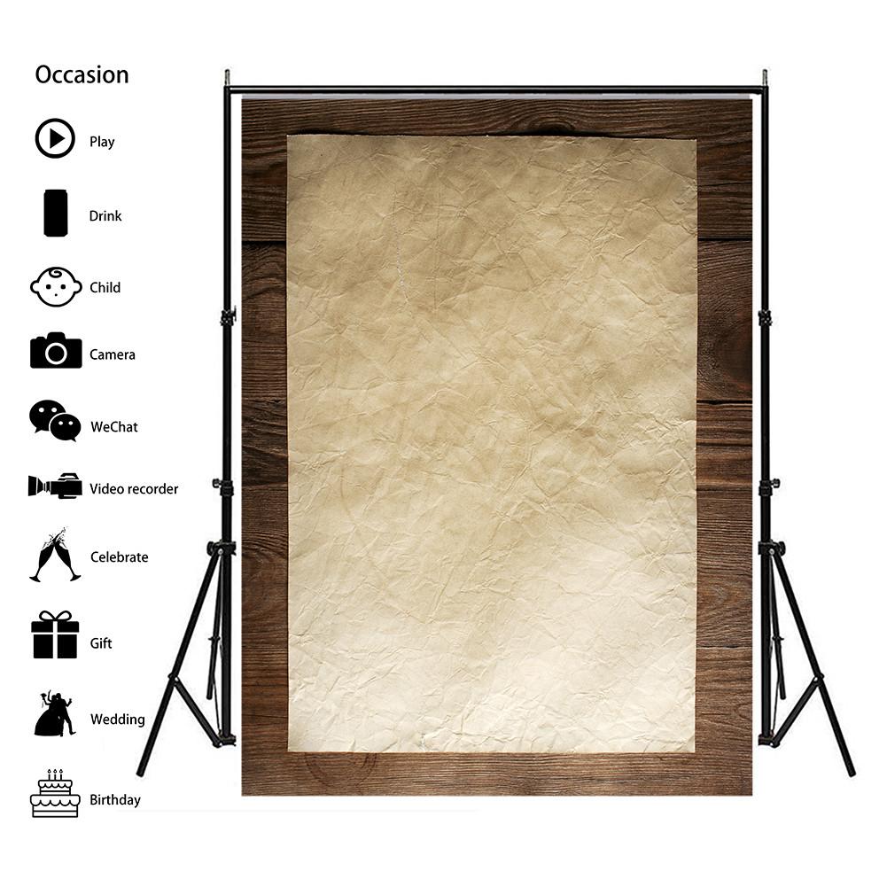 Kraft Paper Themed Photography Background Cloth Banner for Events,Party Banner,Home Decor,Weddings,Photo Booths