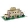 Gobricks MOC Modular Springfield Elementary School Bricks Model Famous Anime Architecture School Building Blocks Toy Gift