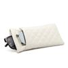 Portable Squeeze Leather Soft Eyeglass Case Easy to Use Glasses Pouch Storage Protective Travel Eyewear Accessories for Men