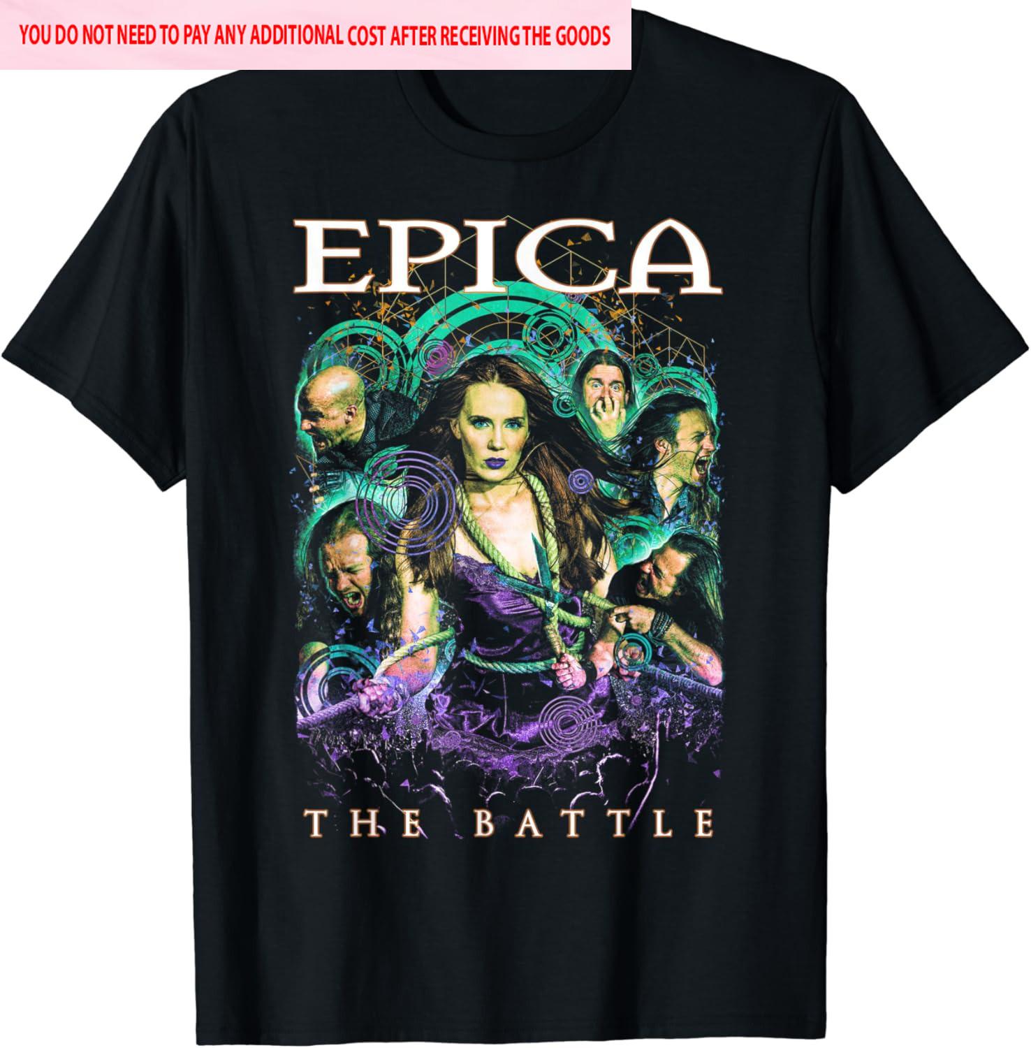 New Popular Epica Music Band Unisex Shirt Black S-5XL SN248 L