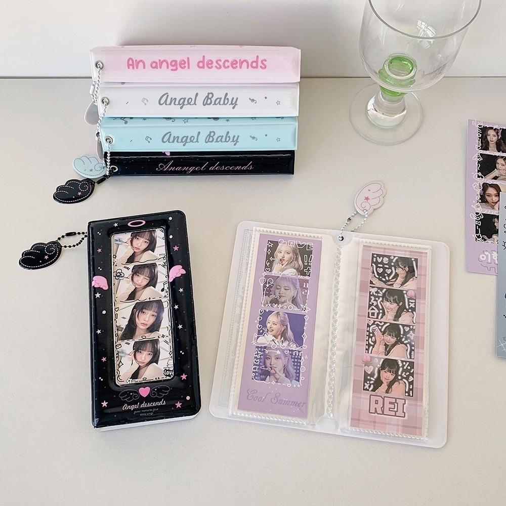 20 Pages 40 Photos Photocard Holder Clear Cover Picture Protector Idol Photo Card Display ID Photo Storage 3in ID Photo Holder