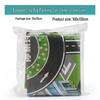Children's City Traffic Play Mat with Small Alloy Cars - 130x100