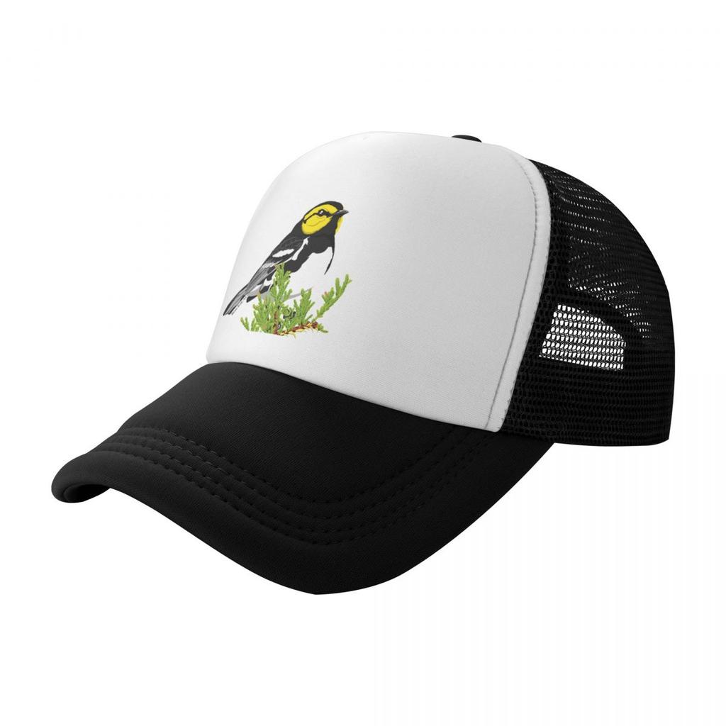 Goldencheeked Warbler Baseball Cap Golf Hat Man Sailor Cap for Men Luxury  Mens  Womens