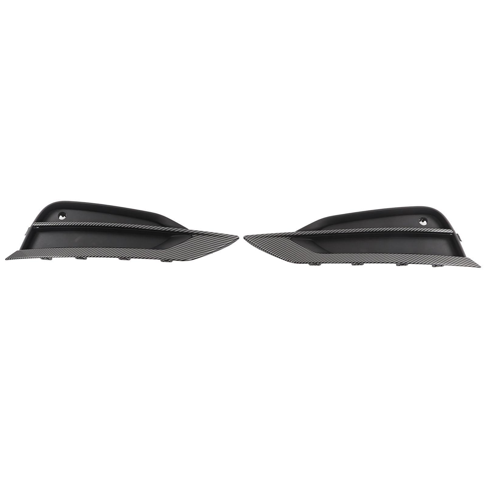1 Pair Left Right Front Bumper Fog Light Grille 31425447 Car Accessories Replacemetn for S90 V90 2016‑2019