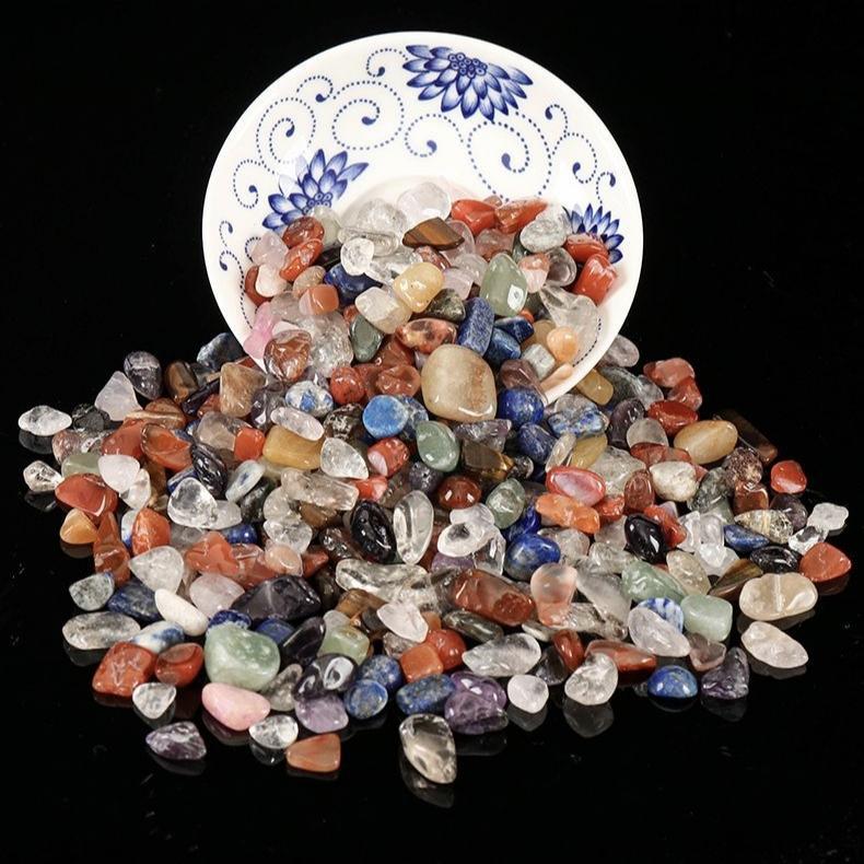 7 Chakra Crystal Mix - Healing Gemstone Collection for Meditation, Altar Offerings, Mandala Making, & Aquarium Decor