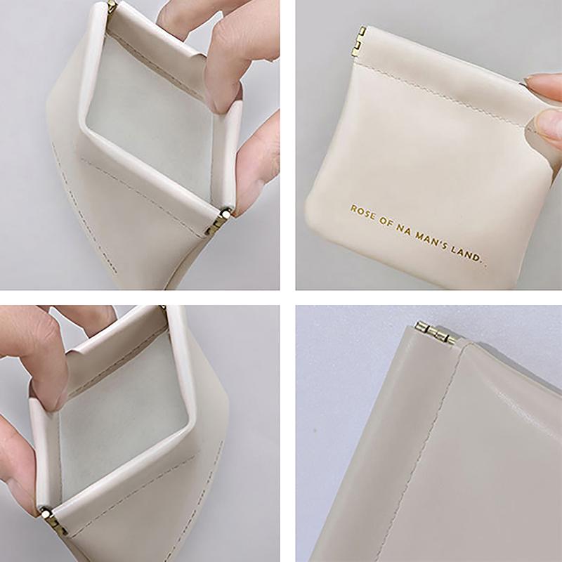 Przenośna PU Torebka na Przewody Słuchawkowe Kosmetyki Szminki Etui Uchwyt Saszetka na Monety Karty Podróżny Organizer na Biżuterię Drobiazgi Saszetka Mini Torebka