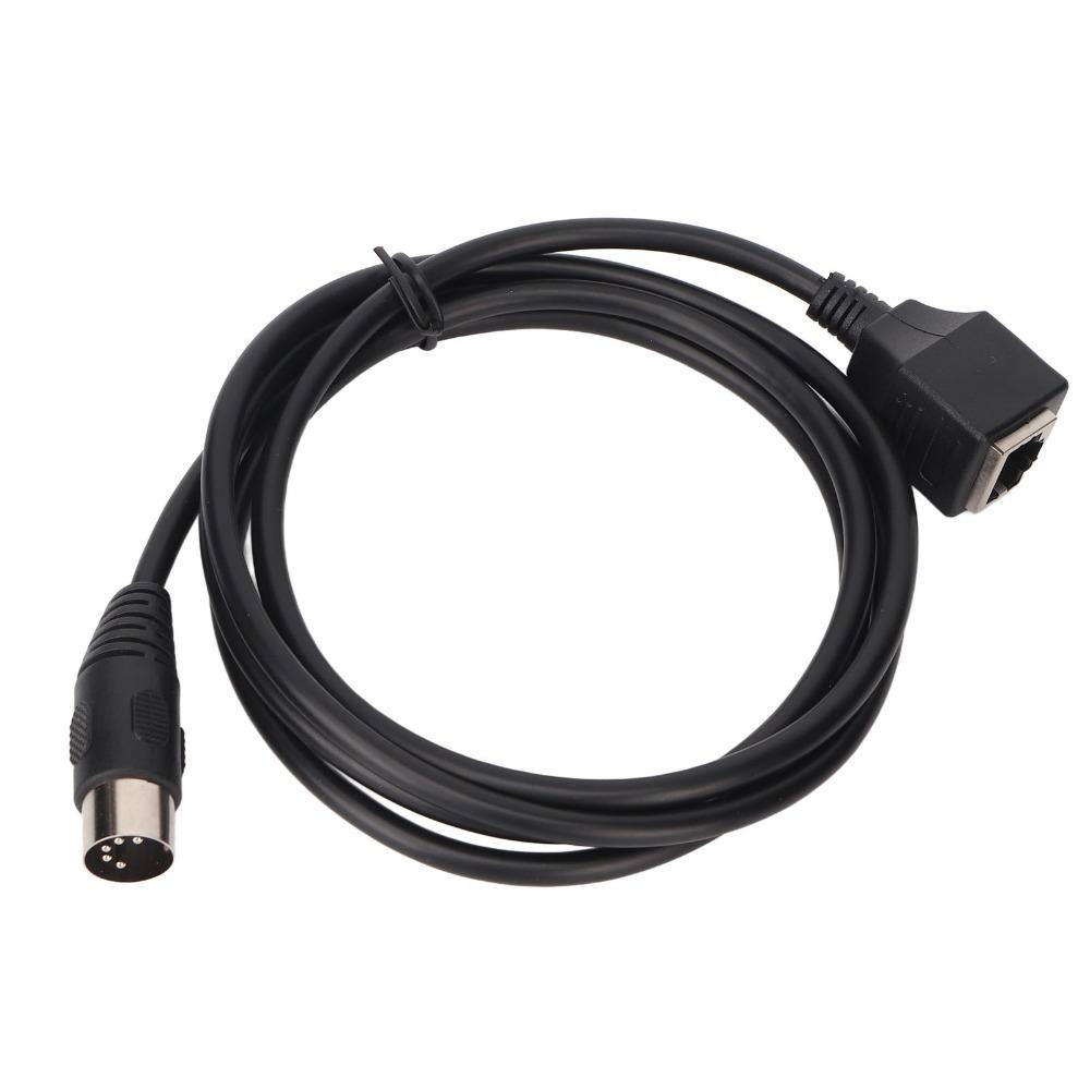 Flexible 5 Pin to RJ45 Female 4.9ft Audio Connection Cable for Ethernet Cables Amplifiers