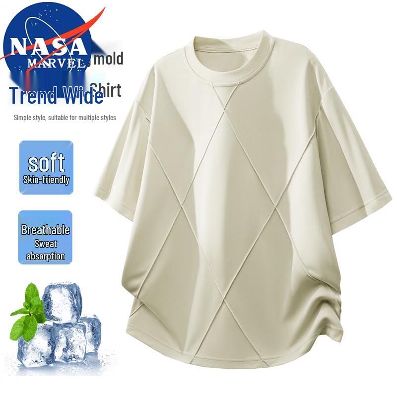 NASA MARVEL Men s Loose Fit Short Sleeve T-Shirt 4XL