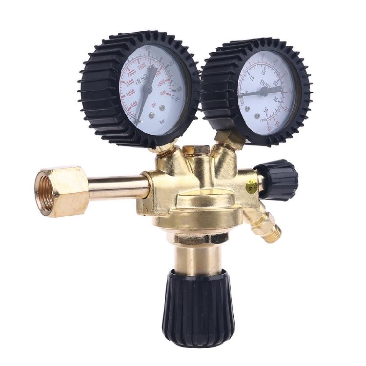 Co2 Regulator Argon CO2 Gauges Pressure Reducer Flow Meter Control Valve Welding