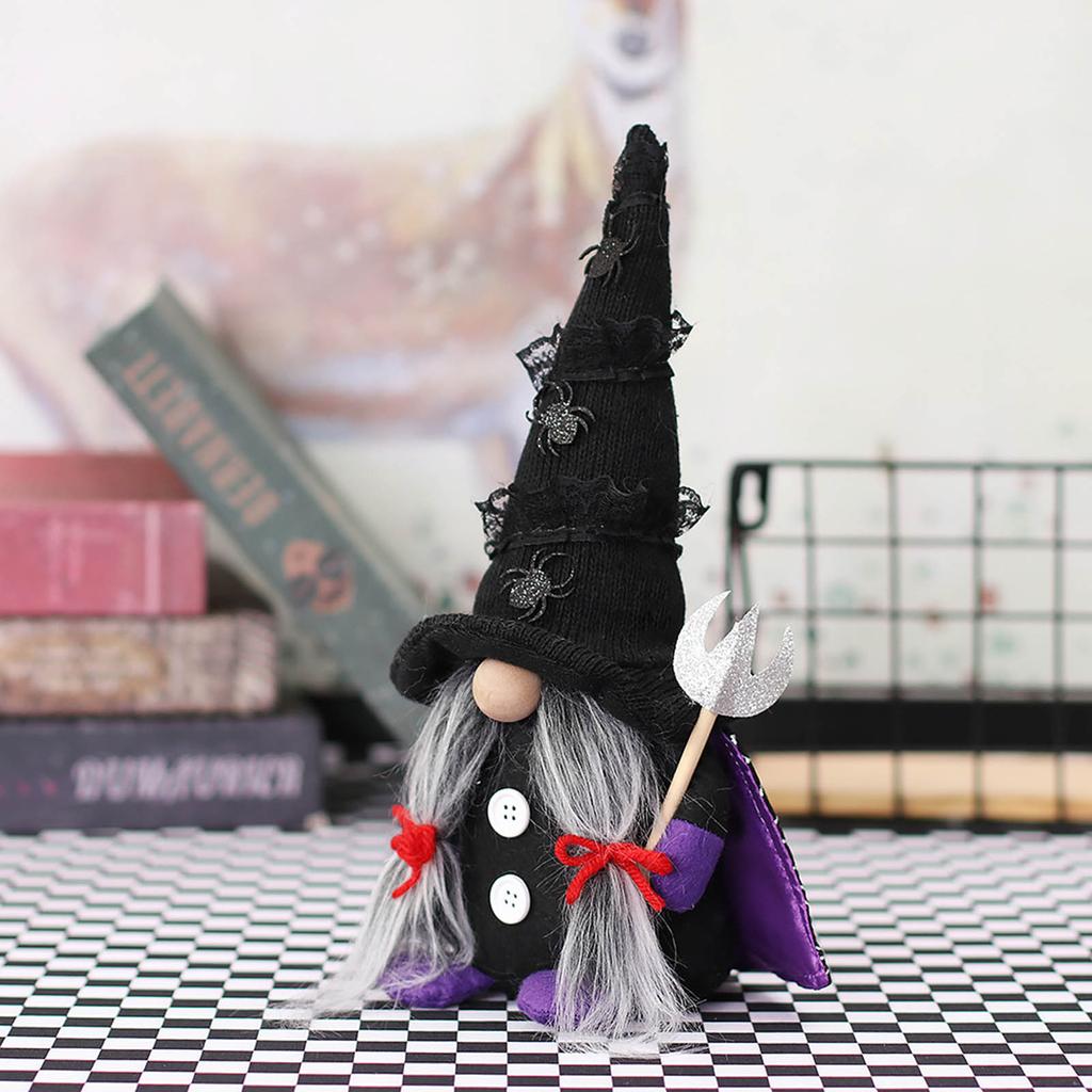 Halloween Gnomes Witch Suits Plush Decorations Swedish Gnome Home Decor