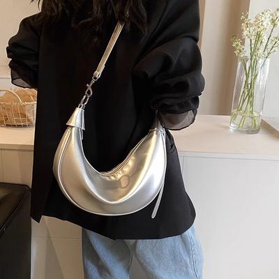 Simple Texture Bag Women's Large-capacity New Niche Design Shoulder Messenger Bag Summer Commuter Dumpling Bag