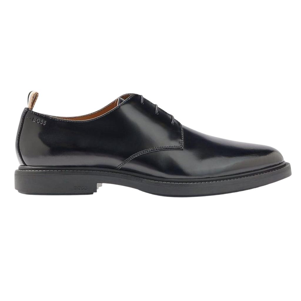 Hugo Boss Mens Larry Leather Derby Shoes