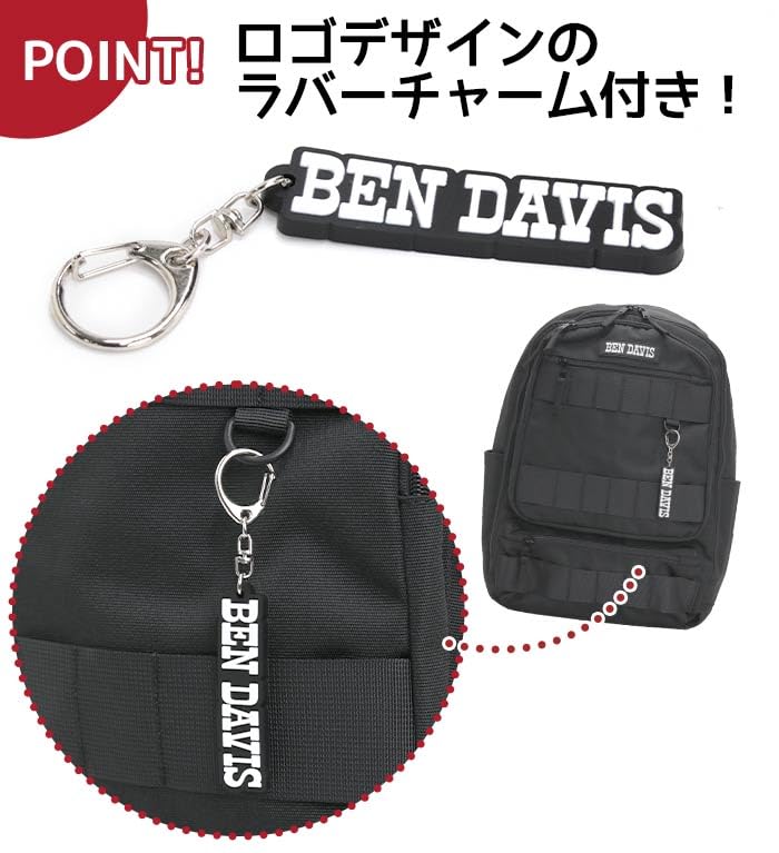 Ben Davis Men's Backpack BDW-8402BK, Free Size