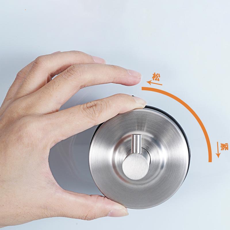 304 Edelstahl nicht perforierter Vakuumsaugnapfhaken