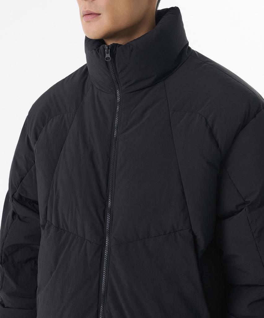 Musinsa Standard Structured Down Puffer Short Padded Jacket [Black]