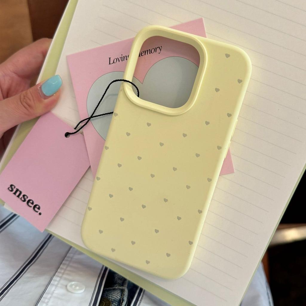 Flüssigsilikon Unifarbe Liebe für Apple 17 Handyhülle für iPhone 14 Promax Neu Anti-Fall 13 Mädchen