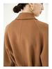100% Pure Cashmere Double-Sided Women's Petite Woolen Overcoat