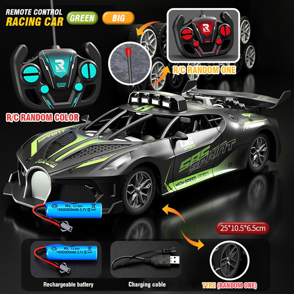 1/18 RC Auto Vysokorychlostní Drift Sportovní Auta Dálkově Ovládané Vozidlo Sportovní Závodní Auto Hračka Model Dětské Hračky pro Kluky Dárky k Narozeninám
