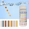 50 PCS Swimming Pool 5 In Water Quality Test Strips Multifunctional Swimming Pool Testing Strip Kit for Residual
