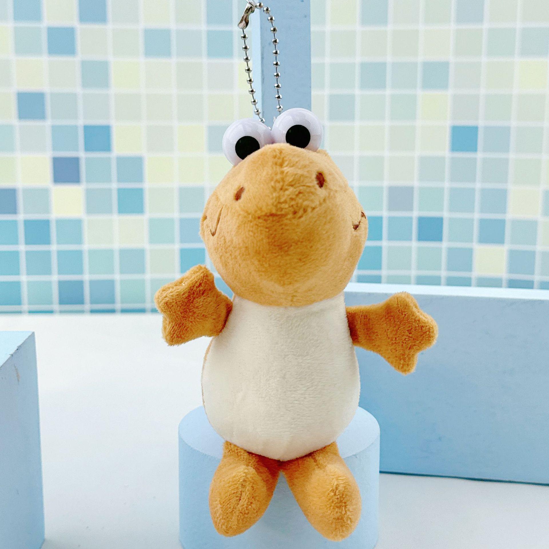 

Плюшевый брелок-крокодил с большими глазами: Милый брелок для рюкзака и подарок для девочек Height 13 cm