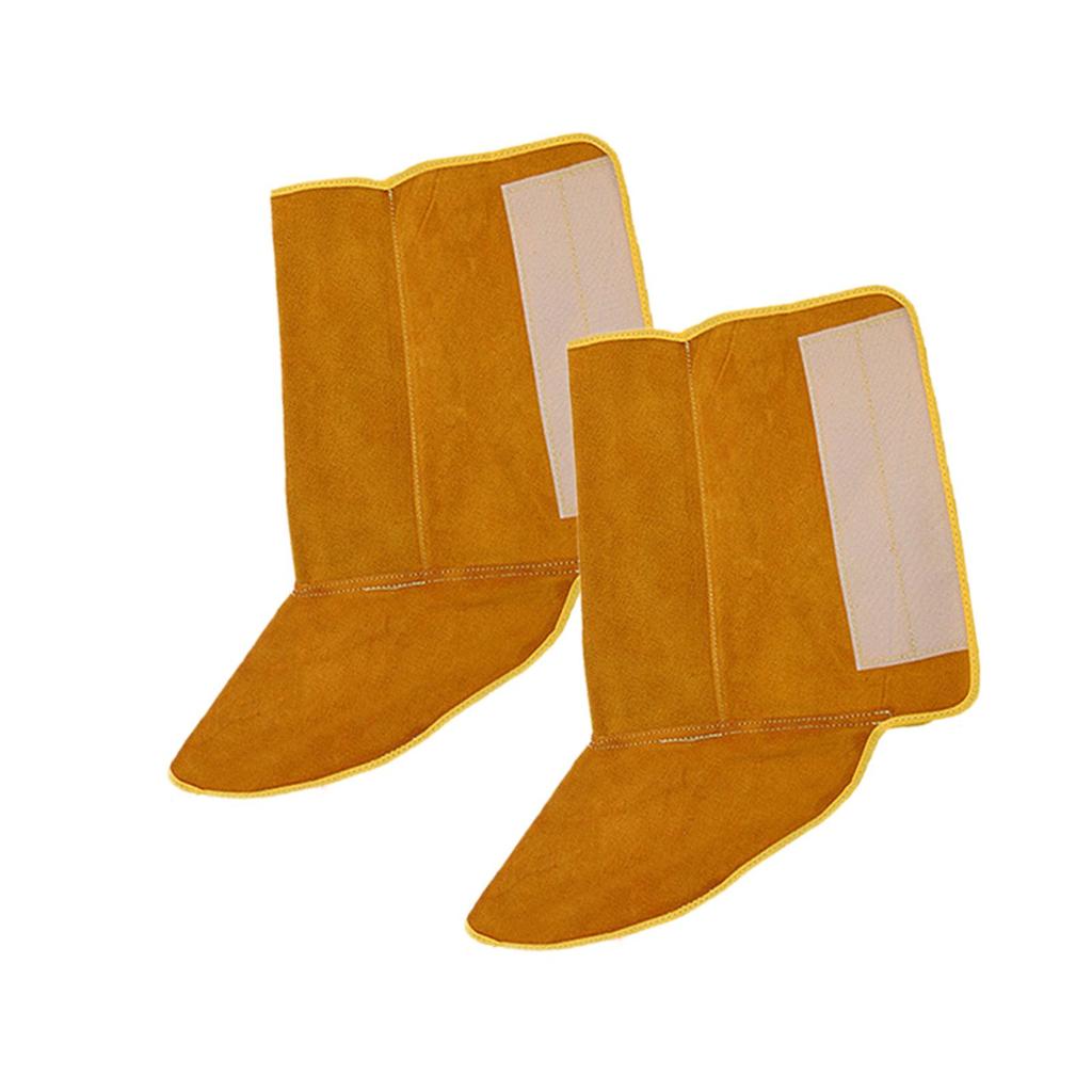 Welding Shoes Covers Lightweight Anti Splashing Fireproof Welded Foot Long