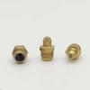 165-Piece Brass Grease Nipple Set - M6, M8, M10 Combination with Straight and Bent Oil Injection Cups