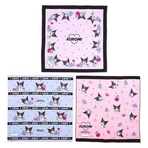 Sanrio Kuromi Lunch Cloths (Set of 3) 074055
