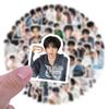 105 New Style Zhang Guiyuan Celebrity Graffiti Stickers: Skateboard & Notebook Decor, Cartoon Personality Stickers
