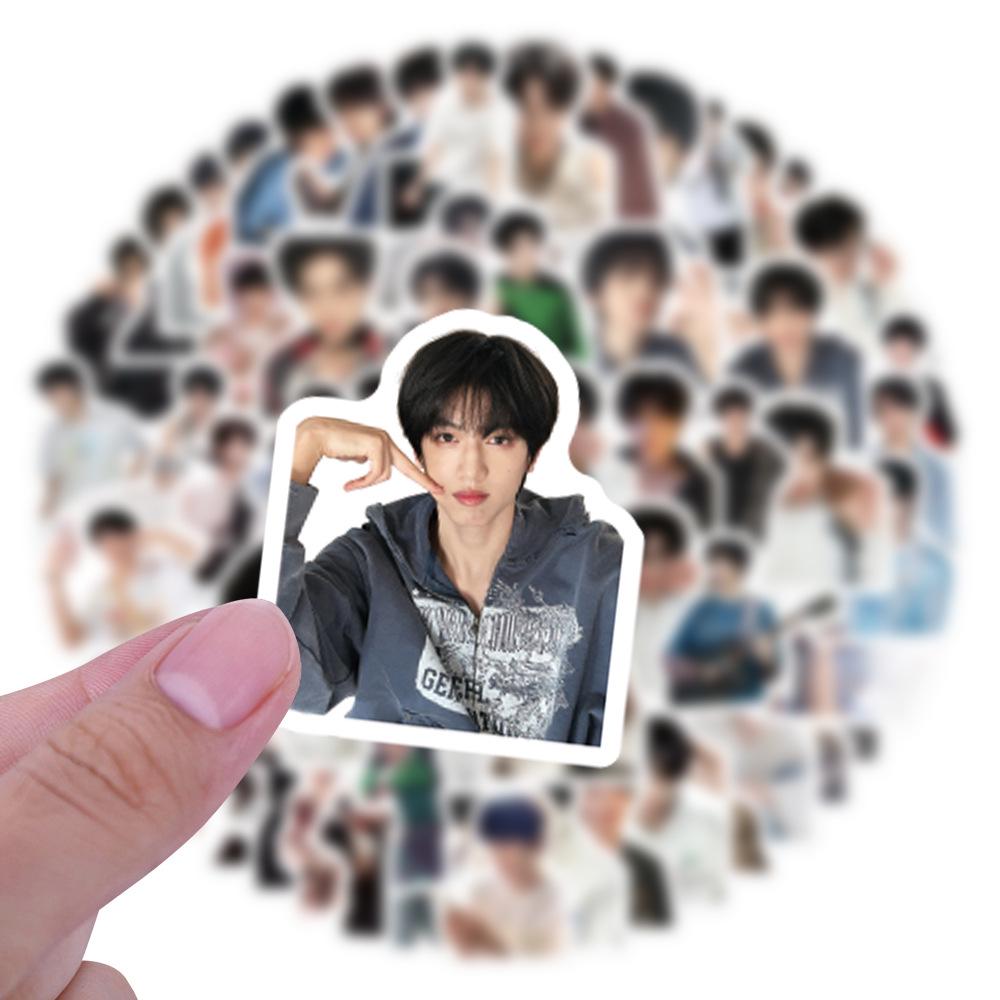 105 New Style Zhang Guiyuan Celebrity Graffiti Stickers: Skateboard & Notebook Decor, Cartoon Personality Stickers