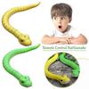 Remote Control Rattlesnake Prank Toy Electronic Realistic Snake Animal Trick Terrify Kids with Sound & Moving Tail Party Prank Gadget