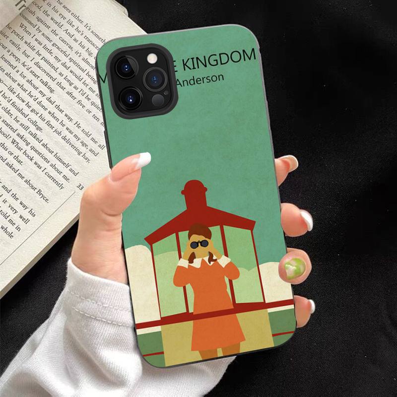 Wes Andersons Luggage Phone Case for iPhone 11 12 13 Mini Pro Max 8 7 6 6S Plus X 5 SE 2020 XR XS Funda Case
