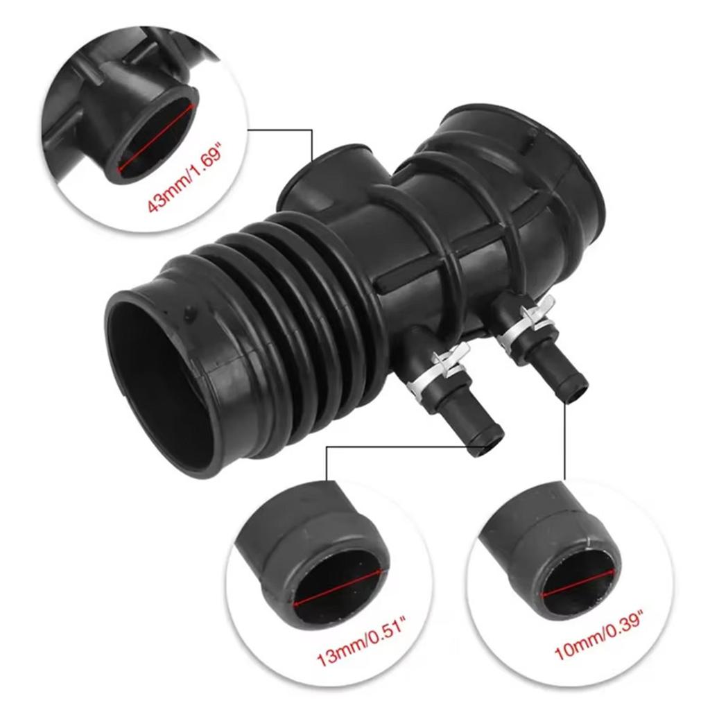 16578-4S100 165784S100 Replacement Air Intake Boot Duct Hose with Clamps Auto Part for 3.3L 1999-2004