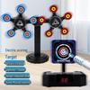 Automatic Reset Rotating Scoring Target for Children's Soft Bullet Gun Practice