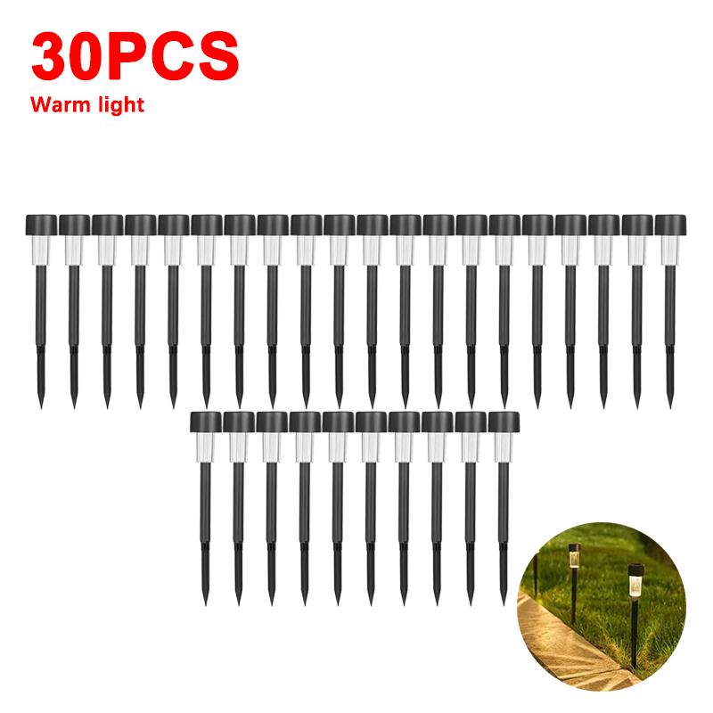 Solar Outdoor Lights Lampa ogrodowa Zasilany energią słoneczną Wodoodporna ścieżka krajobrazowa Outdoor na podwórko Trawnik Patio Dekoracyjne