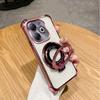 Luxury Shockproof Magnetic Bracket for Magsafe Clear Case for Funda Tecno Spark 20 Pro Spark20 20Pro 20C With Holder Stand Cover