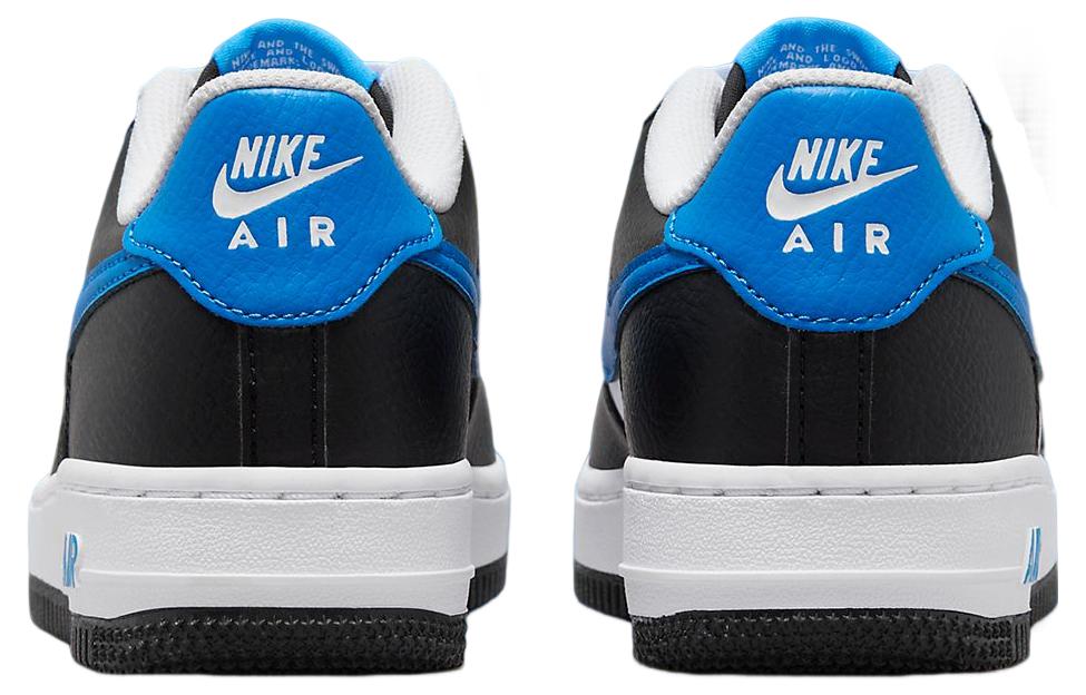 Nike Air Force 1 Low White Black Light Photo Blue GS FN8008-001