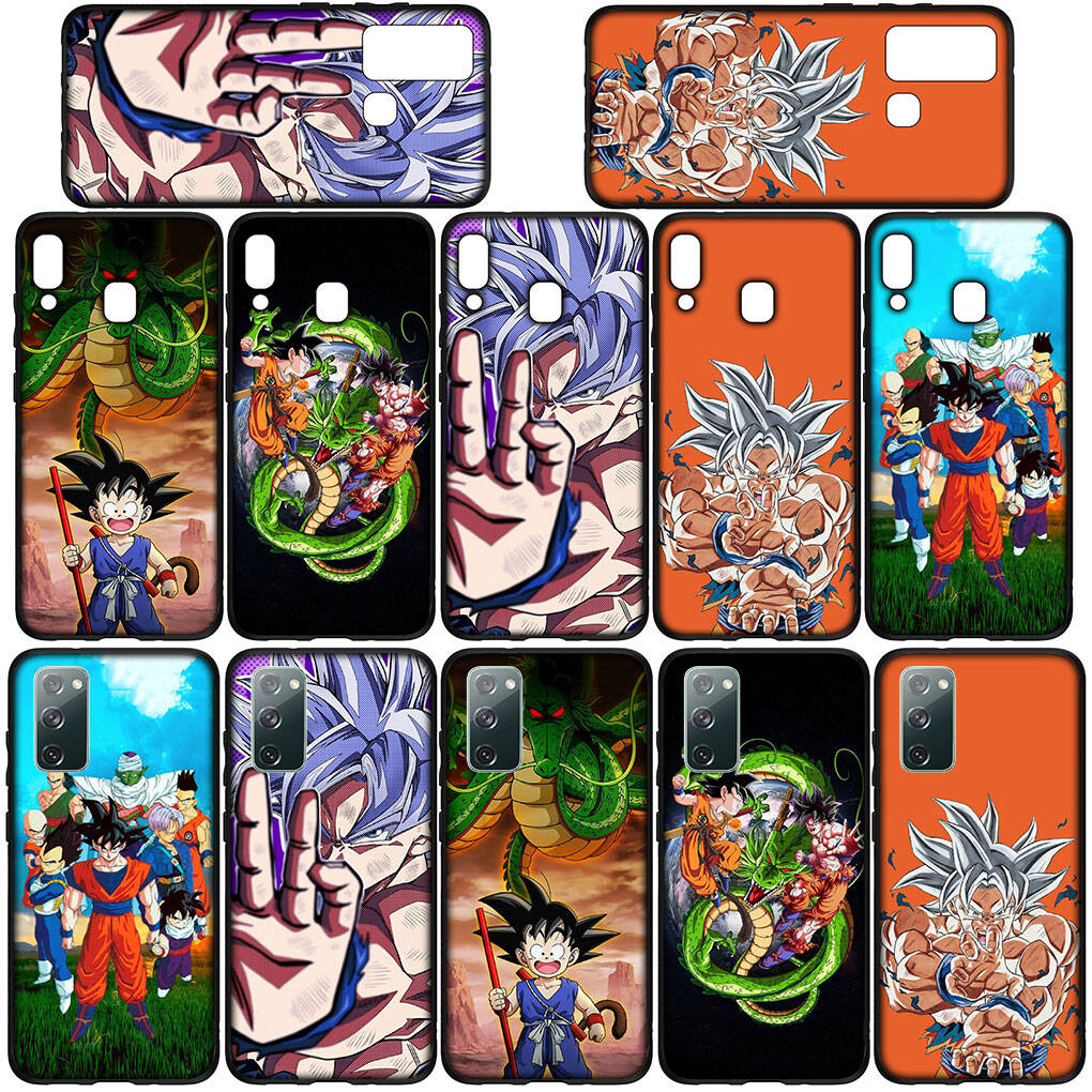Phone Case for iPhone 17 15 16 Plus XR Redmi Note 14 12 11 13 Pro Max Huawei P30 P20 Lite OPPO A60 A40 A80 A18 Anime Dragon Ball Goku DragonBall Cover
