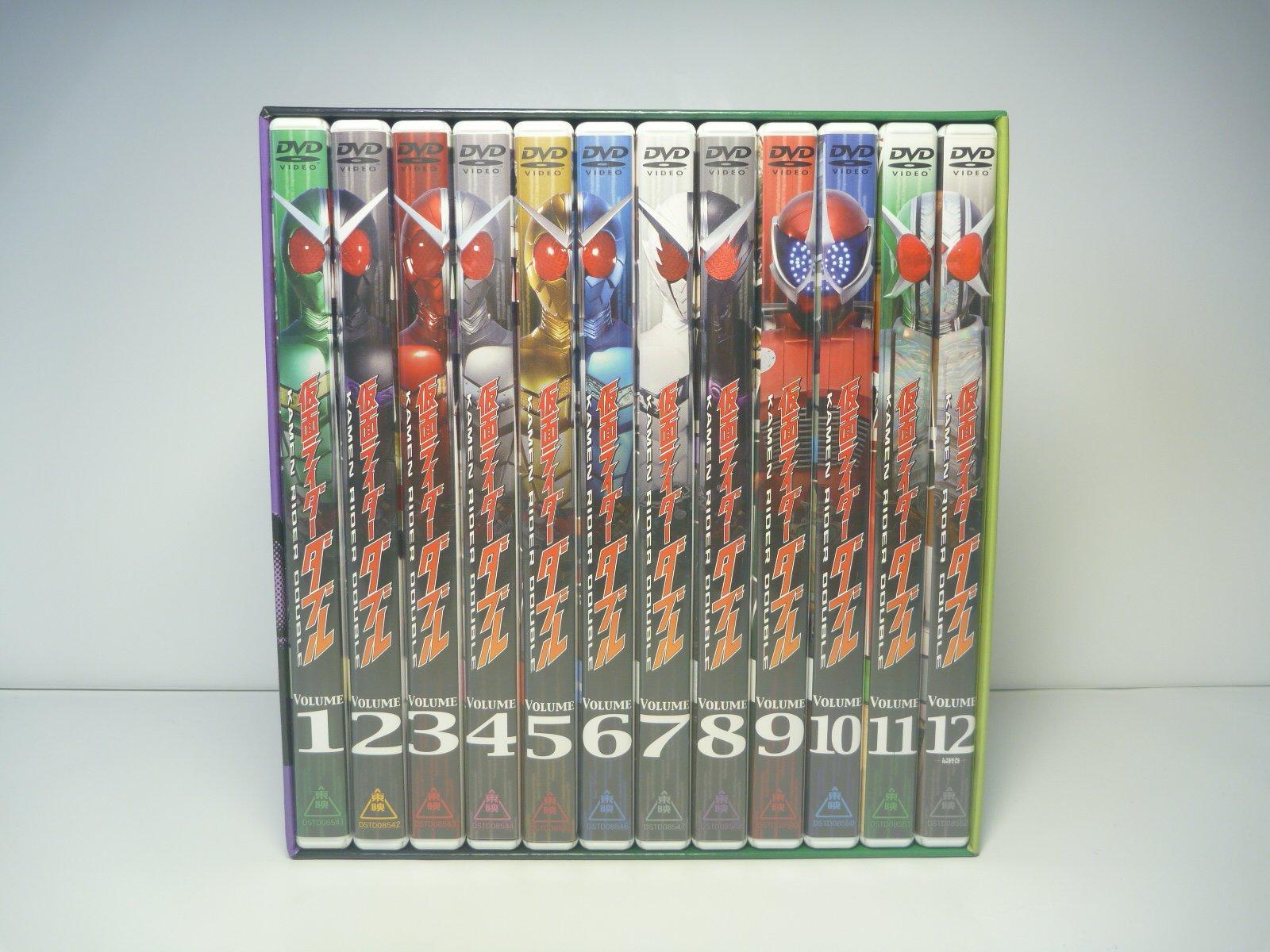 

Kamen Rider W (Double) DVD complete 12 volume set