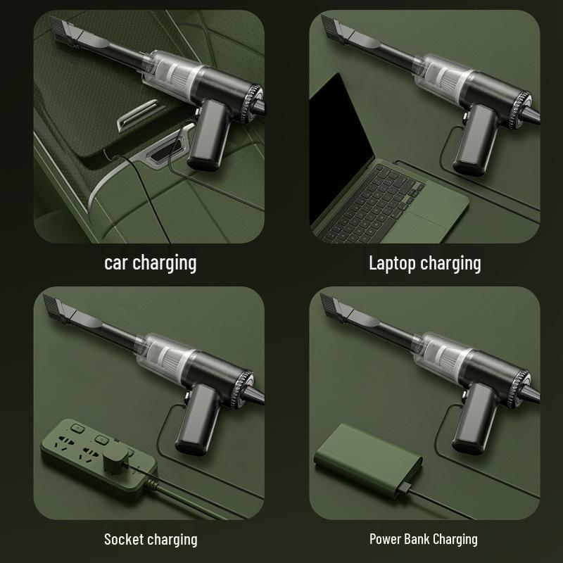Portable Wireless Charging Handheld Vacuum Cleaner - TikTok Style