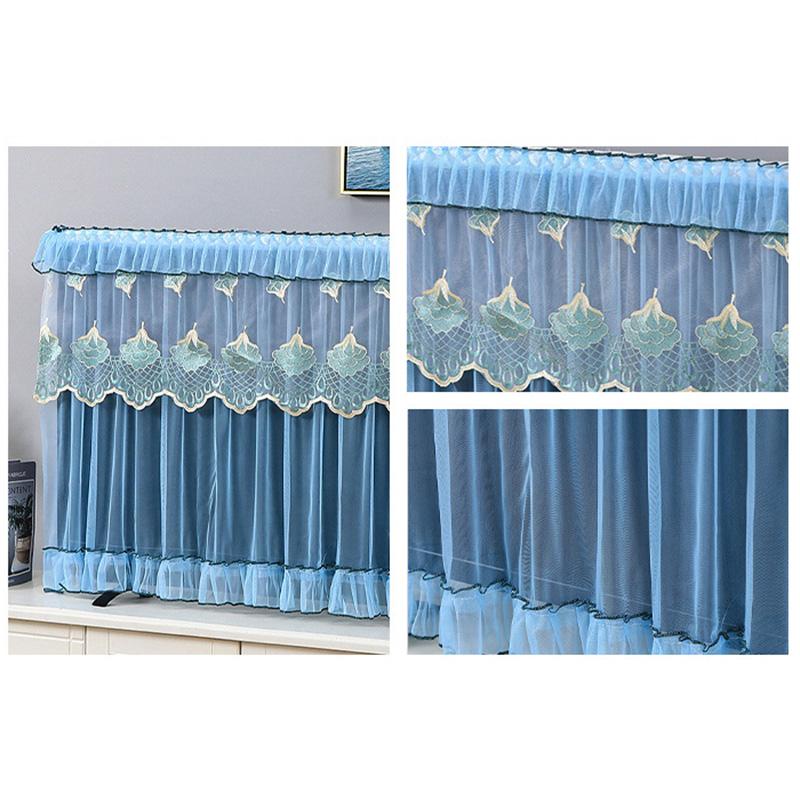 1PC Transparent Polyester Screen Net Television Dust Cover Anti-dust Cover Protector Cover