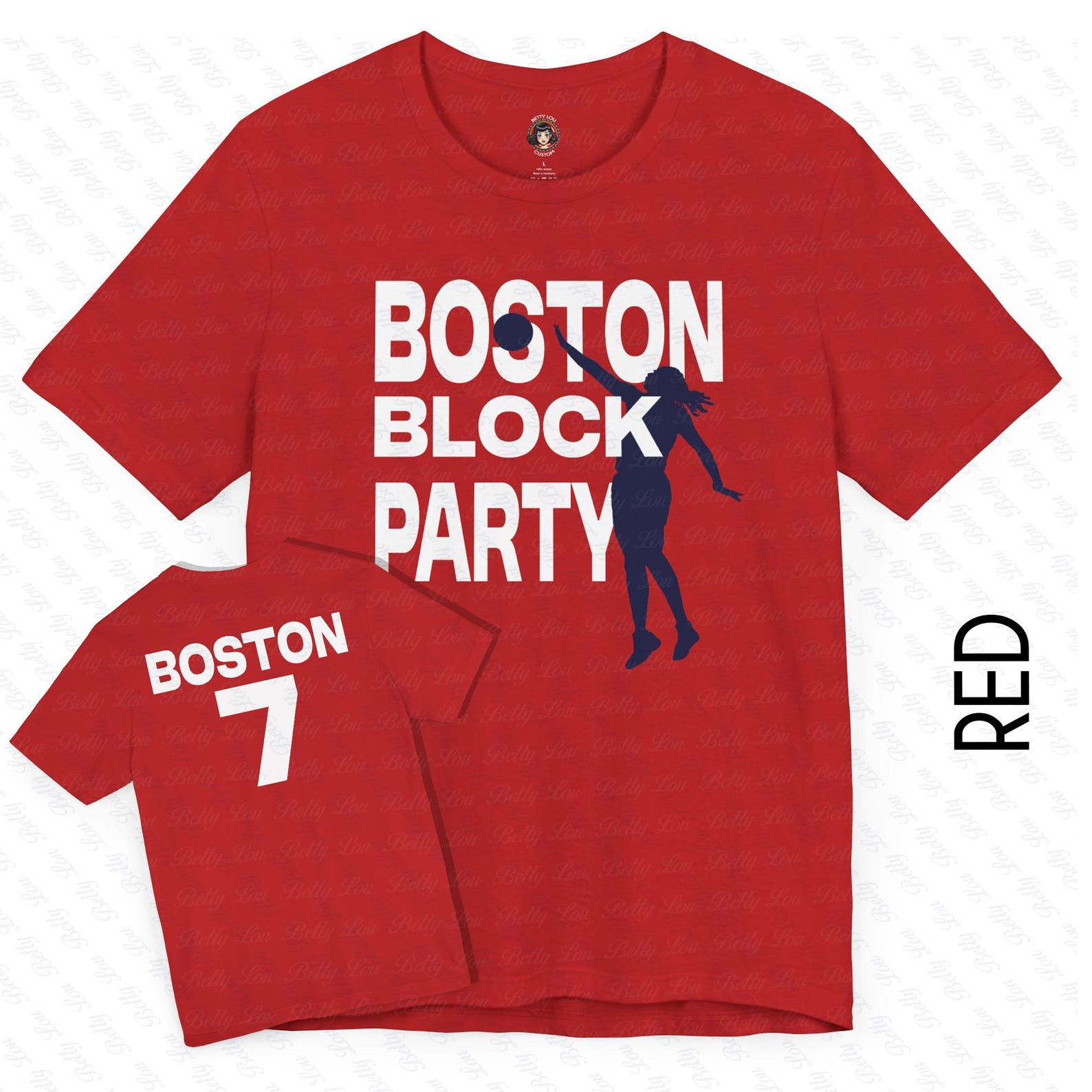 Boston Block Party T-Shirt: Aliyah Boston Unisex Jersey Tee M