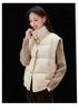 Down Vest Jacket for Women In Winter 2025, Fashionable and Versatile Casual Short Sleeveless Bread Jacket