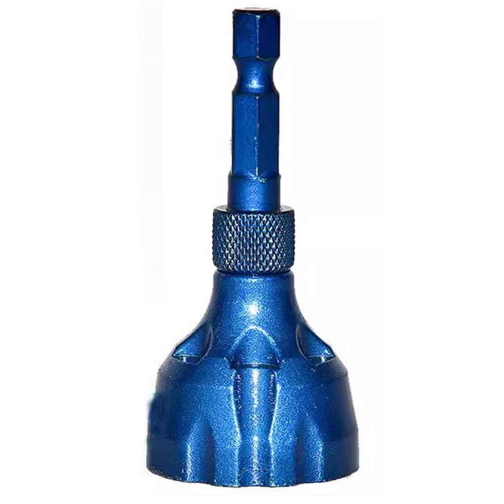Punta per sbavatura con smusso esterno in acciaio al tungsteno 3-25 mm, codolo esagonale da 1/4", rimuovi bave, punta da trapano per filettatura bulloni, utensili