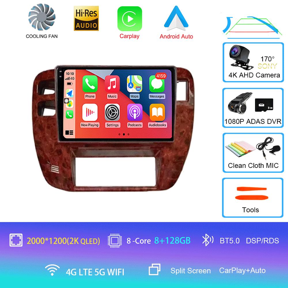 Android 14 Car Radio For For Nissan Patrol 1997-2005 CarPlay Stereo GPS Navigation Multimedia Video Player Autoradio Audio 4G