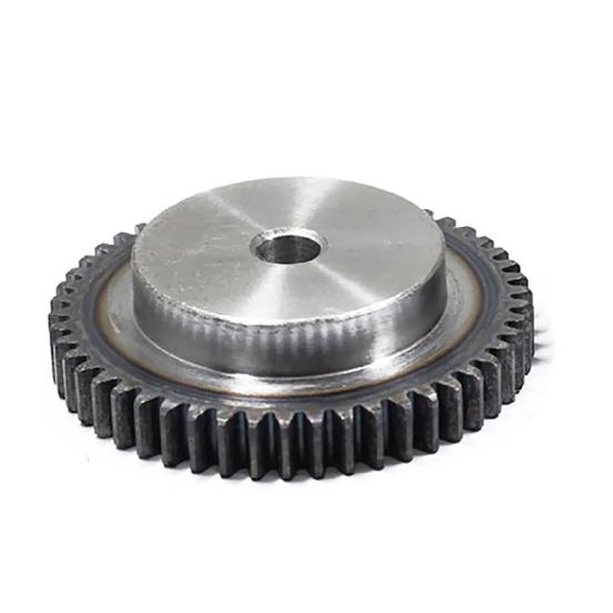 1Pcs 2 Module Spur Gear 21T/22T/23T-60T 45# Steel Motor Gear 2M Mechanical Transmission Gear Process Hole 10/12mm
