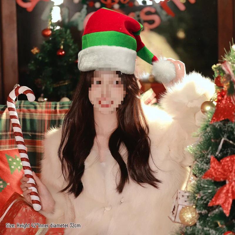 Christmas Tree Hat with Cute Santa Legs - Festive Headwear for Men & Women, Perfect Christmas Gift & Photo Prop