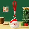 Christmas Plush Keychain Christmas Tree Deco Plush Keychains Backpack Christmas Party Gift Items Souvenirs Santa Claus Reindeer Xmas