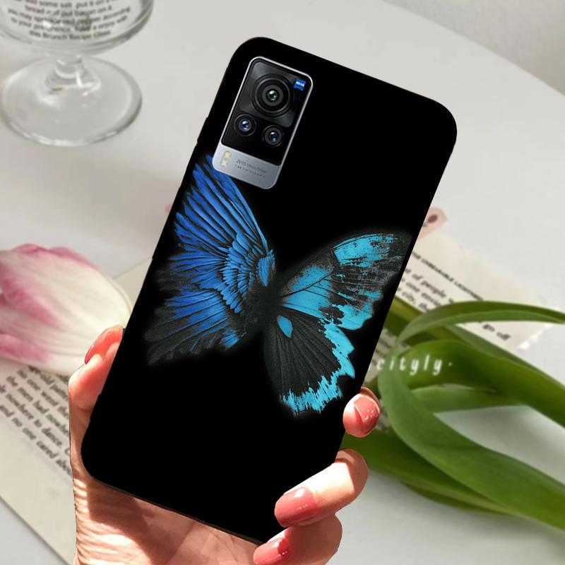 Für vivo X60 Pro Hülle V2046 V2047A Weiches Silikon TPU Dünne Handyhülle Für Vivo X60 5G V2045 V2046A Stoßfester Bumper Fundas